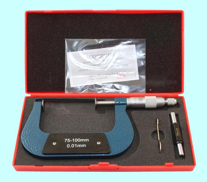 Микрометр Зубомерный МЗ-100  75-100 мм (0,01) "TLX"