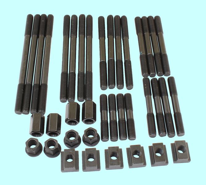 Набор сухарей, гаек и  шпилек из 38-ми предметов 15,7 М12х1,75 "TLX"