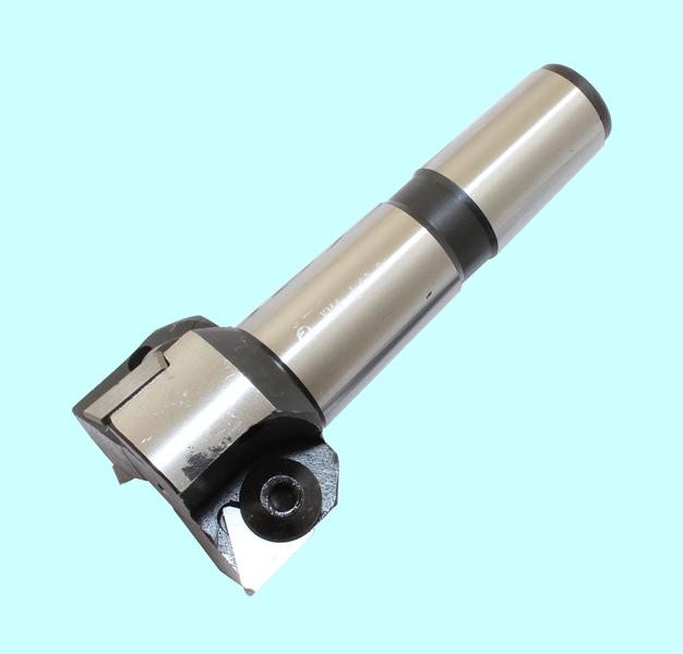 Фреза Концевая d63,0х157.7 к/х с механическим креплением тв. 3-х гранных пластин TPКN-2204 Z=3 КМ4 "CNIC"