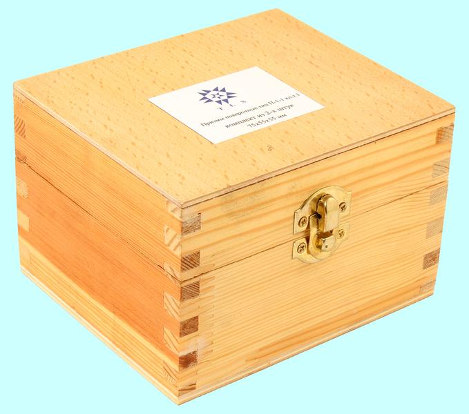 Призмы поверочные и разметочные  75х 55 х55мм тип П1-2 кл.точн.1 (комплект из 2-х шт) "TLX"