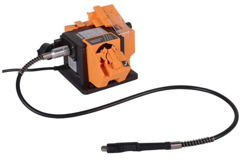 Станок заточный электрический "Вихрь" СЗМ-100ГВ 100Вт, 220В многофункциональный, с гибким валом