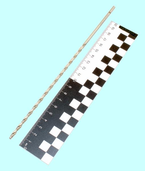 Сверло d  3,8 х150х220  ц/х  Р6АМ5  длинное с вышлиф. проф. DIN1869 "TLX"