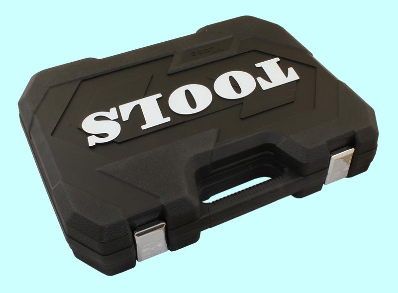 Набор "CNIC" 72 предмета JS-BT72 (головки 1/4- 1/2", ключи, отвертки, вставки) CrV в кейсе