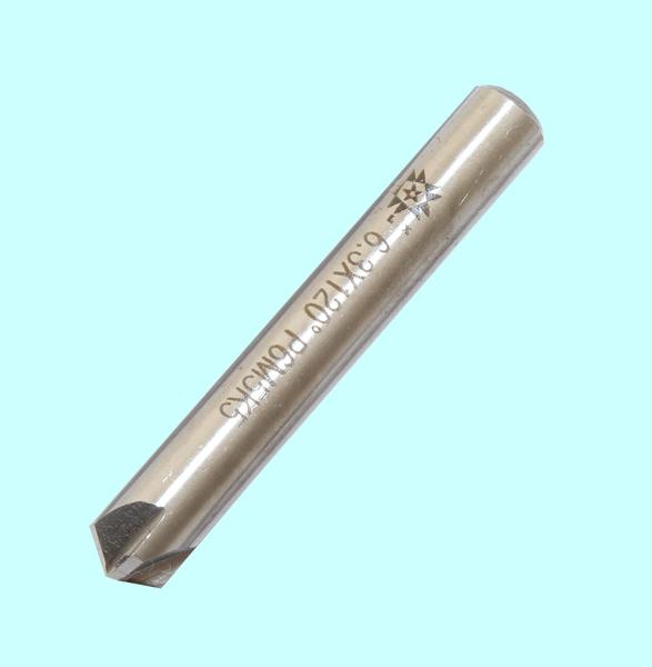Зенковка d 6,3х 4.0х 42 конус 120° dхв=6мм Р6М5К5 ц/х Z=4 "TLX"