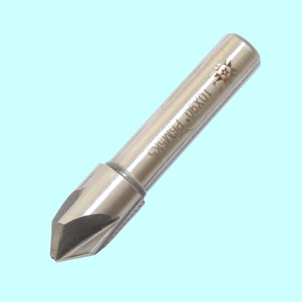 Зенковка d 10,0х14.0х 46 конус  90° dхв=8мм Р6М5К5 ц/х Z=4 "TLX"