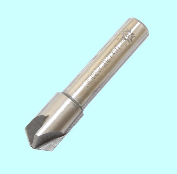 Зенковка d 10,0х14.0х 46 конус 120° dхв=8мм Р6М5К5 ц/х Z=4 "TLX"