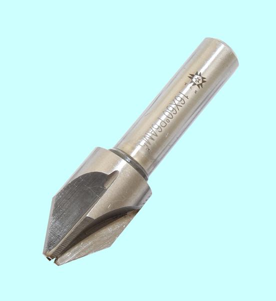 Зенковка d 16,0х24.0х 60 конус  60° dхв=10мм Р6АМ5 ц/х Z=4 "TLX"