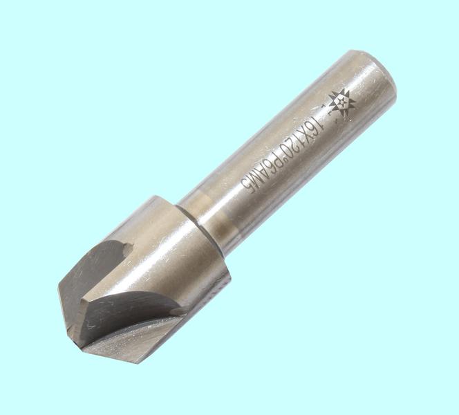 Зенковка d 16,0х20.0х 56 конус 120° dхв=10мм Р6АМ5 ц/х Z=4 "TLX"