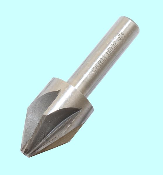 Зенковка d 20,0х28.0х 64 конус  60° dхв=10мм Р6М5К5 ц/х Z=6 "TLX"