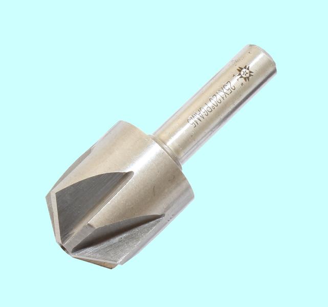 Зенковка d 25,0х29.0х 65 конус 120° dхв=10мм Р6АМ5 ц/х Z=6 "TLX"