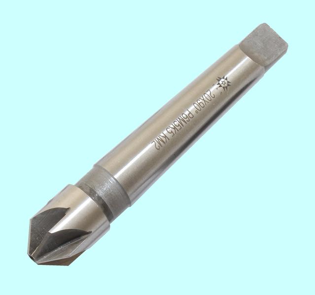 Зенковка d20,0х 24х116 конус  90° Р6М5К5 к/х Z=6 КМ2 "TLX"