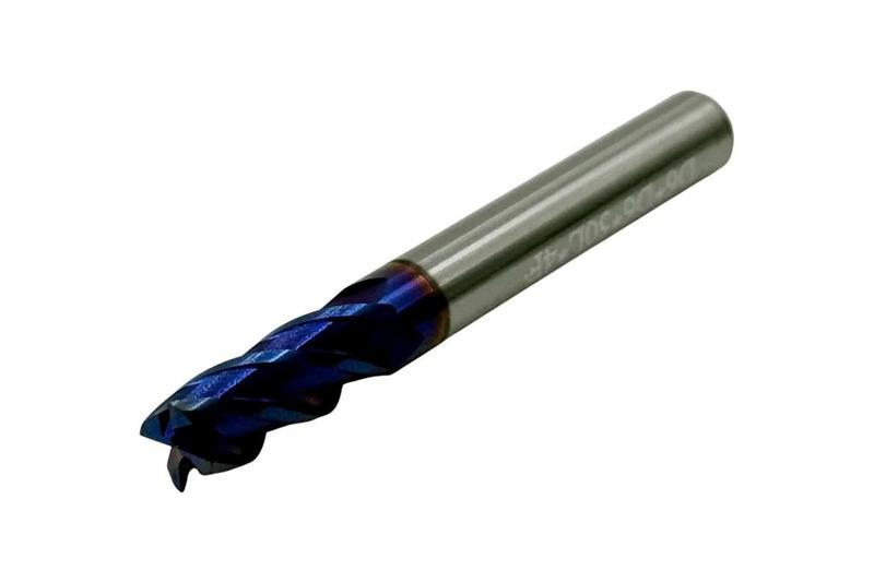 Фреза Концевая d 6,0х15х 50 ц/х тв. сплав Z=4 цельная покрытие nACo-blue