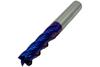 Фреза Концевая d12х45х100 ц/х тв. сплав Z=4 цельная покрытие nACo-blue