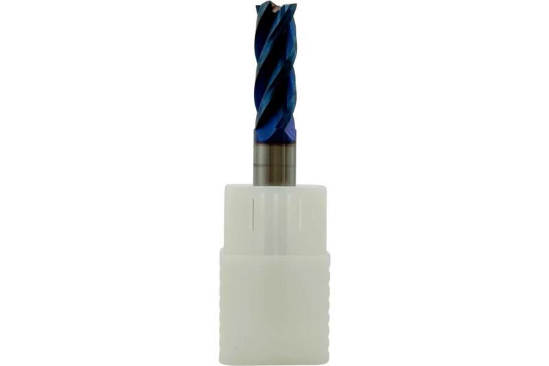 Фреза Концевая d14х40х100 ц/х тв. сплав Z=4 цельная покрытие nACo-blue